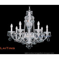 Maria Theresa Gold Clear K9 Crystal Chandelier LED Crystal Lustre Light for Kitchen Hallway LT-81146